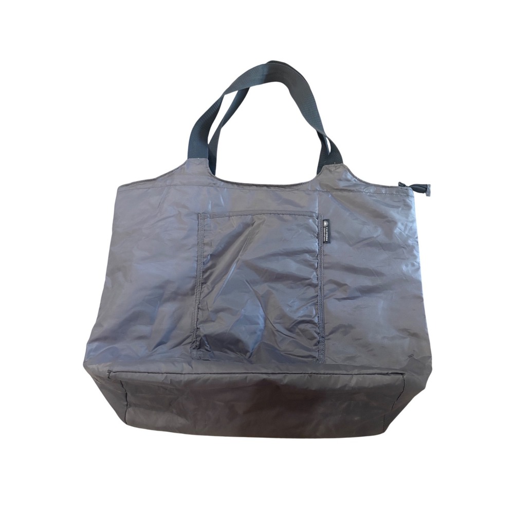 California Innovations Gray Nylon Cooler Tote Bag Large Zip
Up